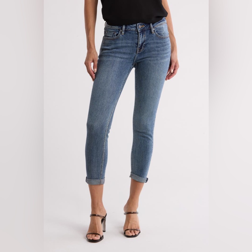 VIGOSS Thompson Tomboy Crop Relaxed Skinny Jeans